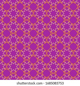 Seamless pattern, geometric. Purple background pattern. Textile design texture. Wrapping paper design. Vector image