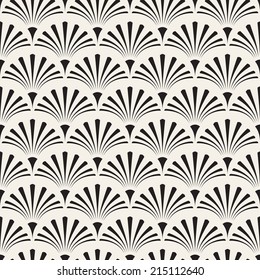 Seamless pattern. Geometric regular ornament. Vector repeating texture