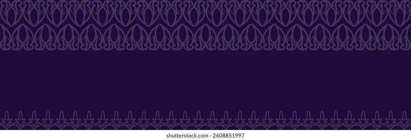 Seamless pattern geometric shape blue background classic design 