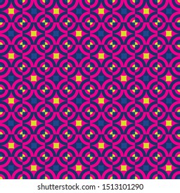 Seamless Pattern Geometric Shape. Tile Decor Wallpaper