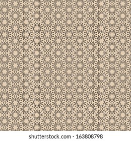 Seamless pattern of geometric shapes