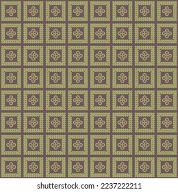seamless pattern with geometric shapes