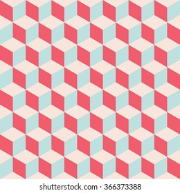 Seamless Pattern of geometric shapes