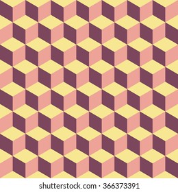 Seamless Pattern of geometric shapes