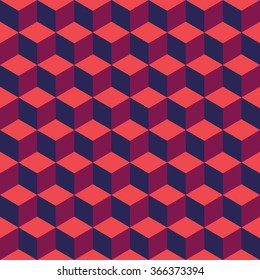 Seamless Pattern of geometric shapes