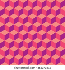 Seamless Pattern of geometric shapes