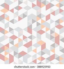 Seamless Pattern of geometric shapes