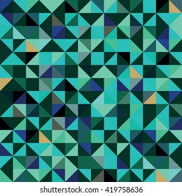 Seamless Pattern of geometric shapes