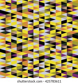 Seamless Pattern of geometric shapes