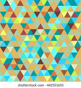 Seamless Pattern of geometric shapes