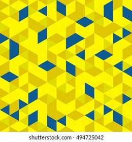 Seamless Pattern of geometric shapes