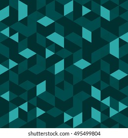Seamless Pattern of geometric shapes