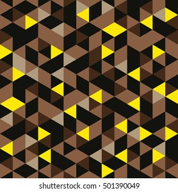 Seamless Pattern of geometric shapes

