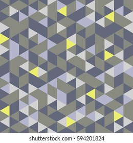 Seamless Pattern of geometric shapes