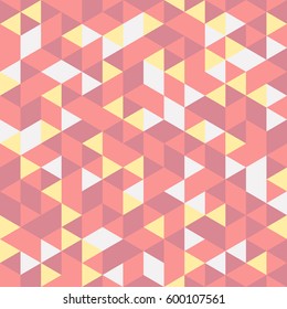 Seamless Pattern of geometric shapes
