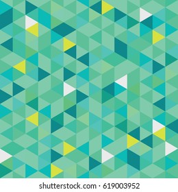 Seamless Pattern of geometric shapes