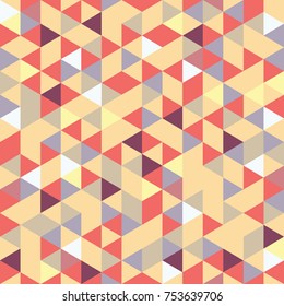 Seamless Pattern of geometric shapes