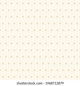 Seamless pattern with geometric shapes with flowers