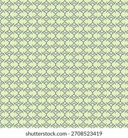 Seamless pattern with geometric shapes and flowing lines design background