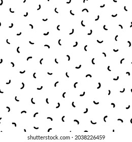 Seamless pattern with geometric shapes. Hand drawn background. Vector texture for print.