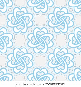 Seamless pattern with geometric shapes japanese style. The ornament. Abstract texture designs can be used for backgrounds, motifs, textile, wallpapers, fabrics, gift wrapping, templates. Vector.