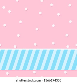 Seamless pattern with geometric shapes. Kids fashion print. Vector hand drawn illustration.