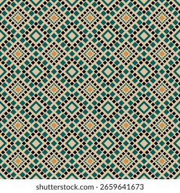 padrão sem costura com formas geométricas impressão decorativa de design de fundo moderno para o vetor de papel de embalagem de embalagem de design de superfície de tecido