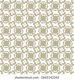 seamless pattern with geometric shapes modern background decorative design print for fabric surface design packaging wrapping paper vector