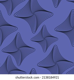 Seamless pattern, geometric shapes on a lilac background