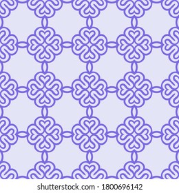 Nahtloses Muster mit geometrischen Formen. Die Ornamente. Abstrakte Texturdesigns können für Hintergründe, Motive, Textilien, Wallpaper, Stoffe, Geschenkverpackungen, Vorlagen verwendet werden. Vektorgrafik.