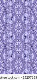 Seamless pattern of geometric shapes. Shades of purple with depth variations. Suitable for fabric textiles. Ideal for wrapping paper and wallpaper. Perfect for home decor and accessories. 