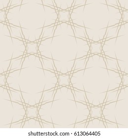 Seamless pattern with geometric shapes and symbols. Vector texture or background pattern.