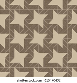  Seamless pattern with geometric shapes and symbols. Vector texture or background pattern.