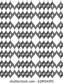   Seamless pattern with geometric shapes and symbols. Vector texture or background pattern.
