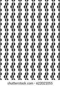 Seamless pattern with geometric shapes and symbols. Vector texture or background pattern.