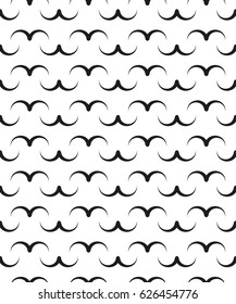  Seamless pattern with geometric shapes and symbols. Vector texture or background pattern.