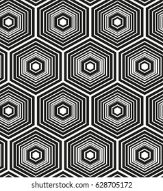 Seamless pattern with geometric shapes and symbols. Vector texture or background pattern.