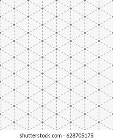 Seamless pattern with geometric shapes and symbols. Vector texture or background pattern.