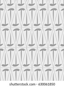  Seamless pattern with geometric shapes and symbols. Vector texture or background pattern.