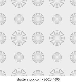 Seamless pattern with geometric shapes and symbols. Vector texture or background pattern.