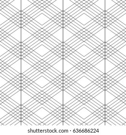  Seamless pattern with geometric shapes and symbols. Vector texture or background pattern.