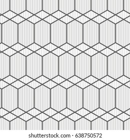  Seamless pattern with geometric shapes and symbols. Vector texture or background pattern.