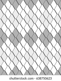  Seamless pattern with geometric shapes and symbols. Vector texture or background pattern.
