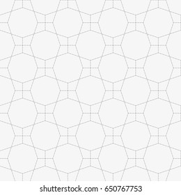 Seamless pattern with geometric shapes and symbols. Vector texture or background pattern.