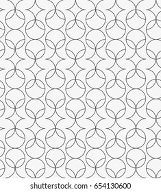 Seamless pattern with geometric shapes and symbols. Vector texture or background pattern.