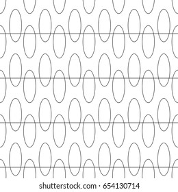 Seamless pattern with geometric shapes and symbols. Vector texture or background pattern.