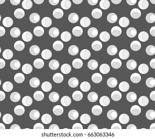 Seamless pattern with geometric shapes and symbols. Vector texture or background pattern.