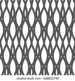 Seamless pattern with geometric shapes and symbols. Vector texture or background pattern.