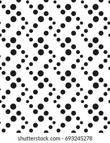 Seamless pattern with geometric shapes and symbols. Vector texture or background pattern.