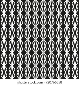 Seamless pattern with geometric shapes and symbols. Vector texture or background pattern.